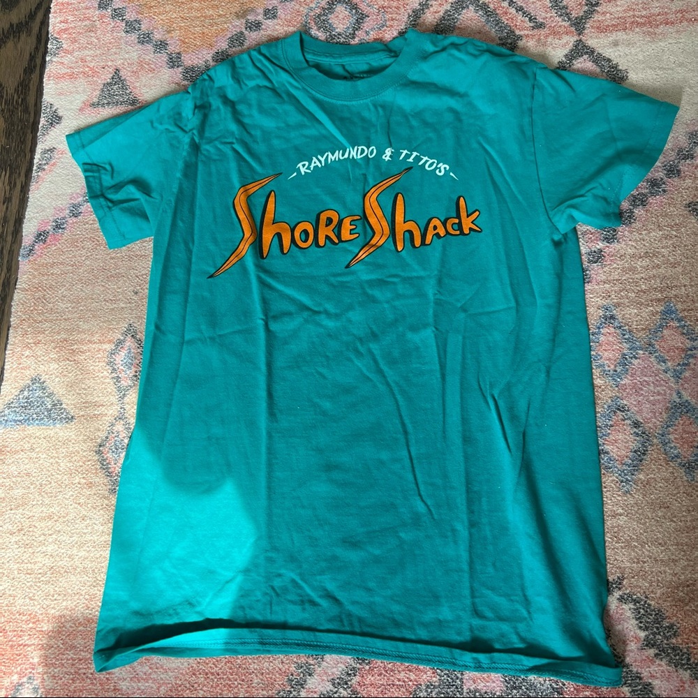Rocket Power Nickelodeon 90s Retro T-shirt Teal Shore Shack size Small
